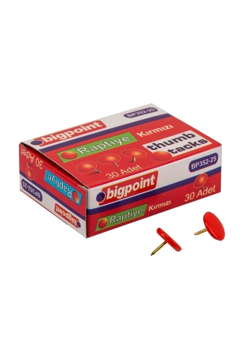 Bigpoint Renkli Raptiye Kırmızı