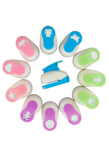 Bigpoint Şekilli Delgeç 2.5cm Gül