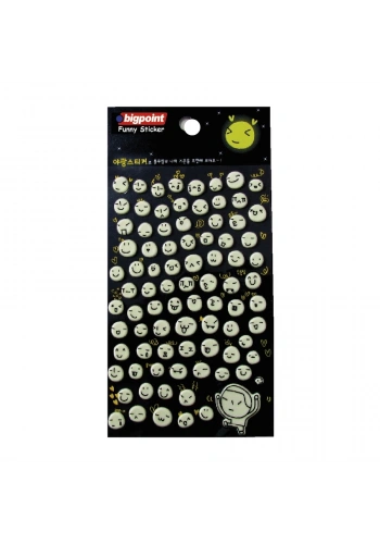 Bigpoint Sticker Ağlayan ve Gülen Yüzler