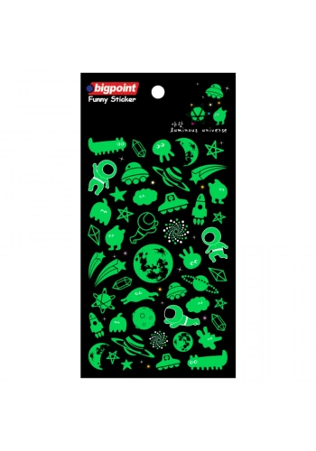 Bigpoint Sticker Fosforlu Evren