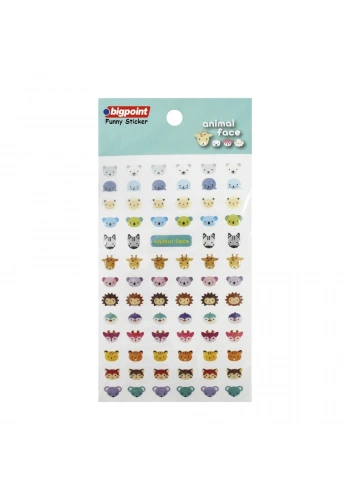 Bigpoint Sticker Hayvan Yüzleri
