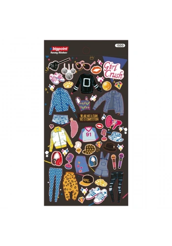 Bigpoint Sticker Kız Kıyafetleri Giydir
