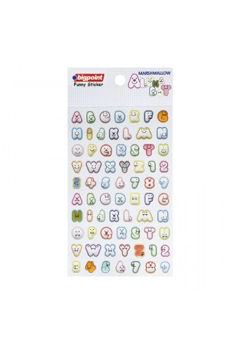 Bigpoint Sticker Komik Harfler