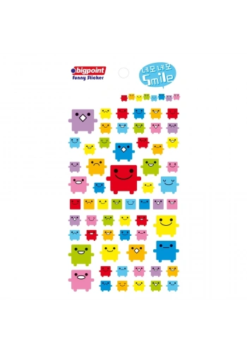 Bigpoint Sticker Robot Smile