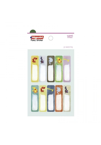 Bigpoint Sticker School Hayvanlar 2 Yaprak