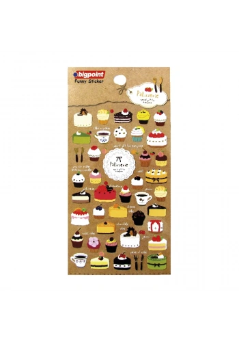 Bigpoint Sticker Yaldızlı Pastalar