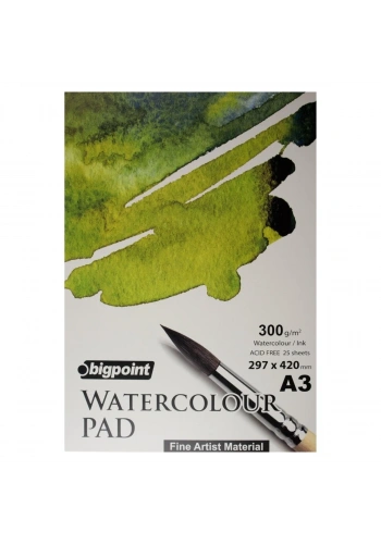 Bigpoint Sulu Boya Blok 300gr A3 25yp