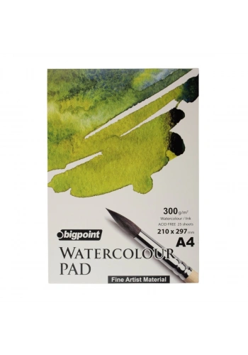 Bigpoint Sulu Boya Blok 300gr A4 25yp