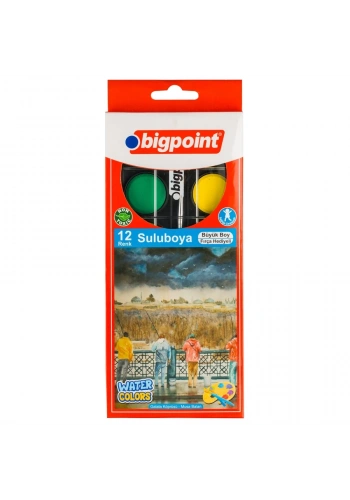 Bigpoint Suluboya 12 Renk - Büyük Boy
