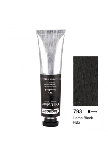 Bigpoint Yağlı Boya 45 ml Lamp Black 793