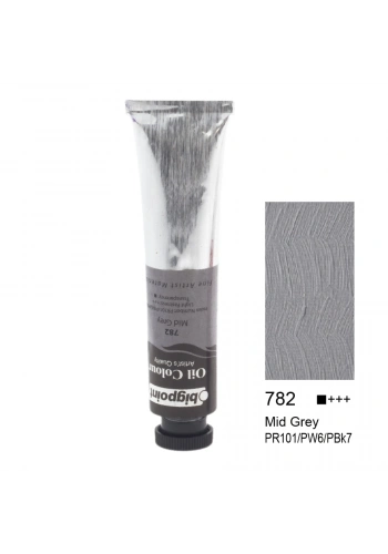 Bigpoint Yağlı Boya 45 ml Middle Grey 782
