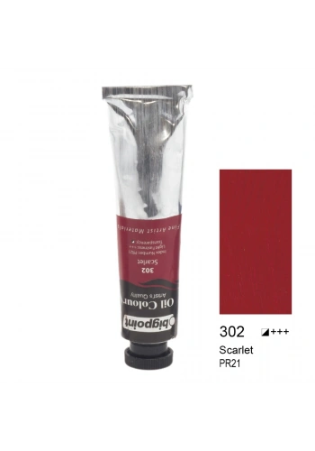 Bigpoint Yağlı Boya 45 ml Scarlet 302