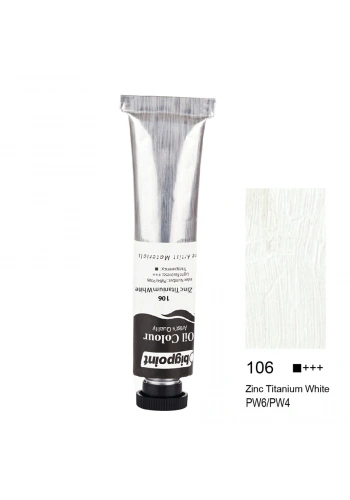 Bigpoint Yağlı Boya 45 ml Zinc Titanium White 106