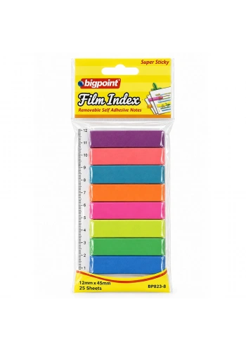 Bigpoint Yapışkanlı Film Index 8 Renk