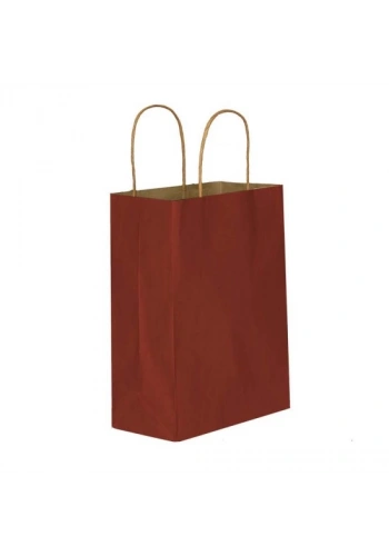 BORDO KAĞIT HEDİYE VE ALIŞVERİŞ ÇANTASI (45X12X50) 25 ADET
