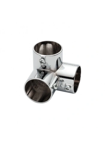 Boru Flanşı 3 Lü Vidalı Ø25 Krom