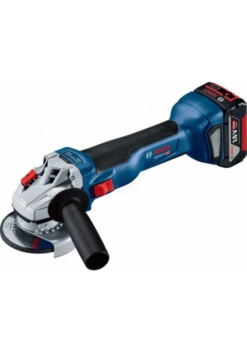 Bosch Akülü Avuç Taşlama Makinesi GWS 18V-10 (2 x 5,0 Ah Akü) - 06019J4004