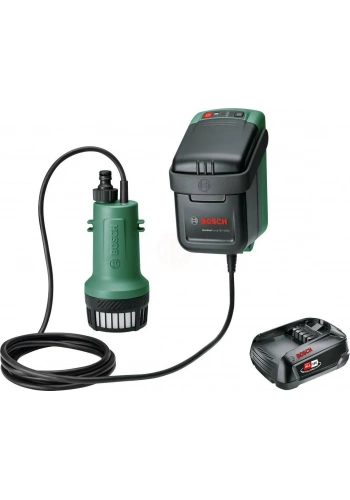 Bosch Akülü Bahçe Sulama Pompası GardenPump 18V-2000 (1 x 2,5 Ah Akü) - 06008C4202