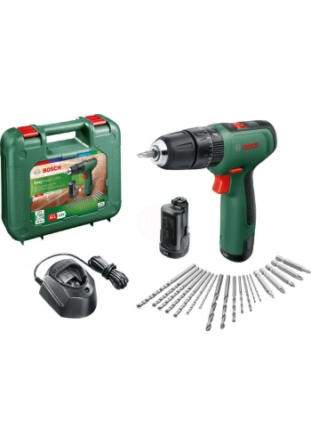 Bosch Akülü Darbeli Vidalama Matkabı EasyImpact 1200 (2 x 1,5 Ah Akü) - 06039D3105