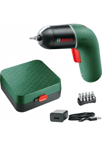 Bosch Akülü Vidalama Makinesi IXO 6 Classic Yeşil (Entegre Akü 1,5 Ah) - 06039C7100