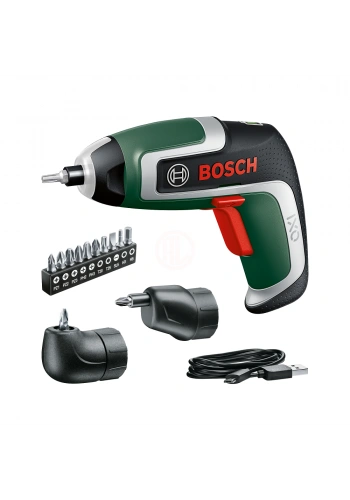 Bosch Akülü Vidalama Makinesi IXO 7 (Entegre Akü 2,0 Ah) + Set - 06039E0001