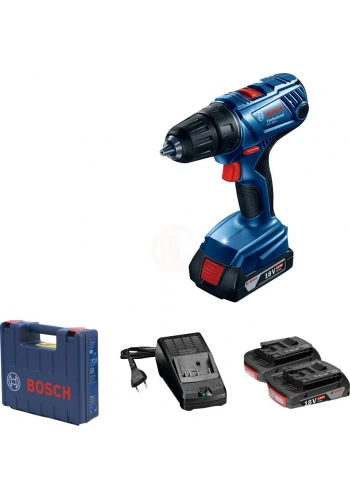Bosch Akülü Vidalama Matkabı GSR 180-LI (2 x 2,0 Ah Akü) - 06019F8109