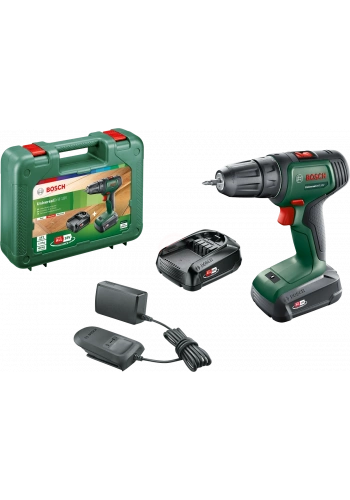 Bosch Akülü Vidalama Matkabı UniversalDrill 18 (2 x 1,5 Ah Akü) - 06039D4002
