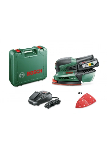 Bosch Akülü Zımpara Makinesi PSM 18 LI (1 x 2,5 Ah Akü) - 06033A1303