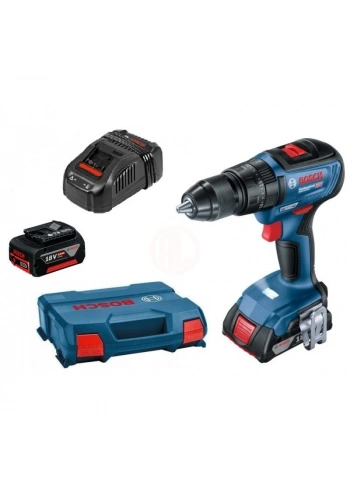 Bosch GSB 18V-50 DARBELI AKULU VIDALAMA 2.AH+5.AH - 06019H5103