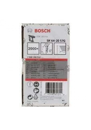 Bosch Gsk 18 V-Li İçin Galvaniz Başsız Çivi 57 Mm 2000 - 2608200532