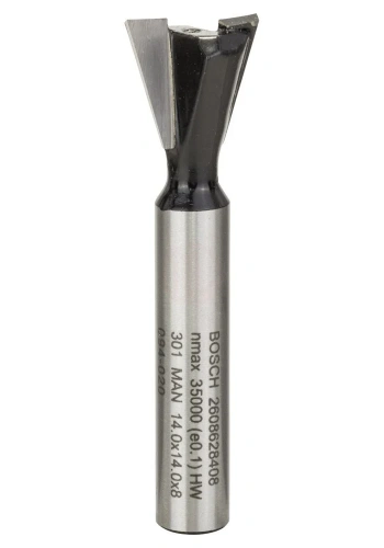 Bosch Kırlangıç Kuyruğu Freze Ucu Standard For Wood 8x14x55 mm - 2608628408