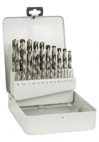 Bosch Metal Matkap Ucu HSS-G DIN 338 Set (25 Parça) - 2607018727