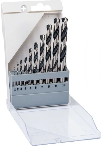 Bosch Metal Matkap Ucu HSS PointTeQ Set (10 Parça) - 2608577348