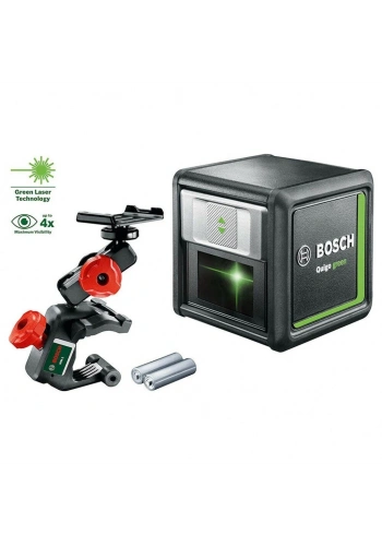 Bosch QUİGO GREEN ÇAPRAZ ÇİZGİLİ HİZALAMA LAZERİ - 0603663C00