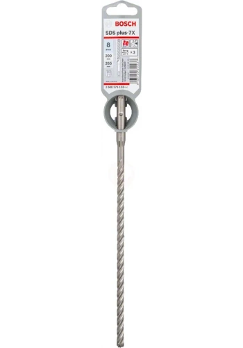 Bosch SDS Plus-7X Kırıcı Delici Uç 8,0x265 mm (1 Adet) - 2608576133