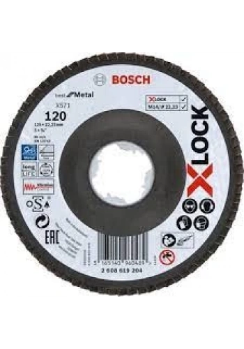 Bosch X-Lock Flap Disk BestforMetal 125 mm 60 Kum - 2608619210