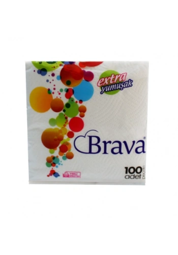 Brava Extra Peçete 30x30 ( 100 Adet )