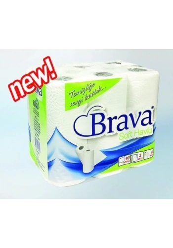 Brava Rulo Havlu 6Lı