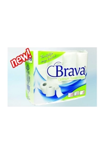 Brava Rulo Havlu 6Lı x 4 Pk. ( 24 Rulo )