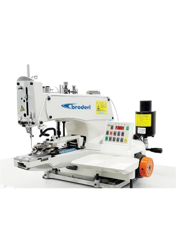 Broderi BD-1377 Çift Kurveli Düğme Makinası (Direct Drive)