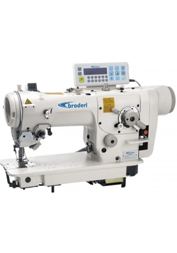 Broderi BD-2284-D Direct Drive Yüksek Devirli Full Otomatik Atlar ve Diker Zigzag (10mm)