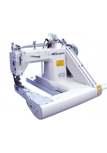Broderi BD-927-PLA/DD 2 İğne Merdaneli Gömlek Kollu (Çekicili) (Direct Drive)