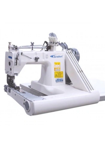 Broderi BD-928XH-2PL/DD 3 İğne Merdaneli Kot Kollu (Direct Drive)