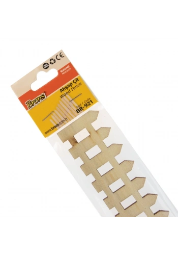 Brons Ahşap Çit 30cm