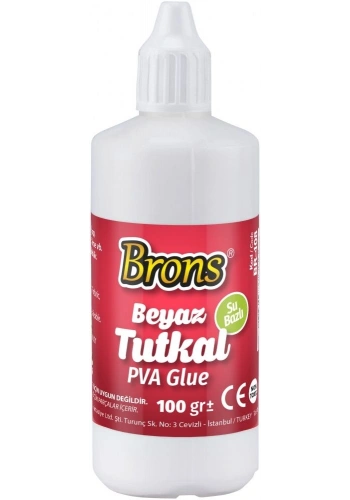 Brons Beyaz Tutkal 100 gr.