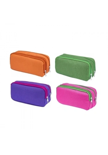 BRONS BR-3100 KALEM ÇANTASI ÇİFT GÖZLÜ