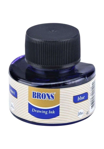 Brons Çini Mürekkebi 15 ml Mavi