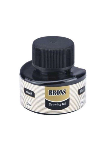 Brons Çini Mürekkebi 15 ml Siyah