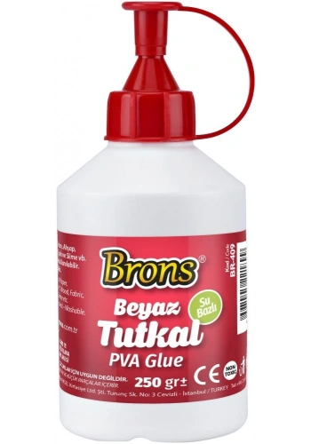Brons Genel Amaçlı Beyaz Tutkal 250 gr.