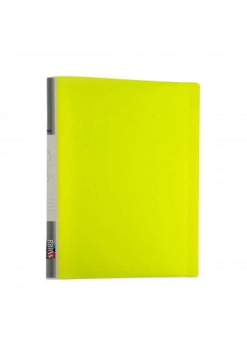 Brons Sunum Dosyası Fosforlu A4 30lu Sarı